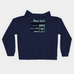 Argon Chemistry Joke Kids Hoodie